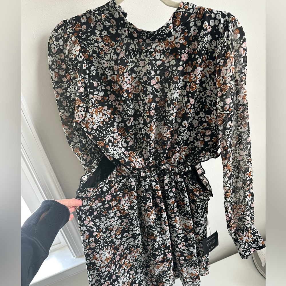 Lulus floral print dress